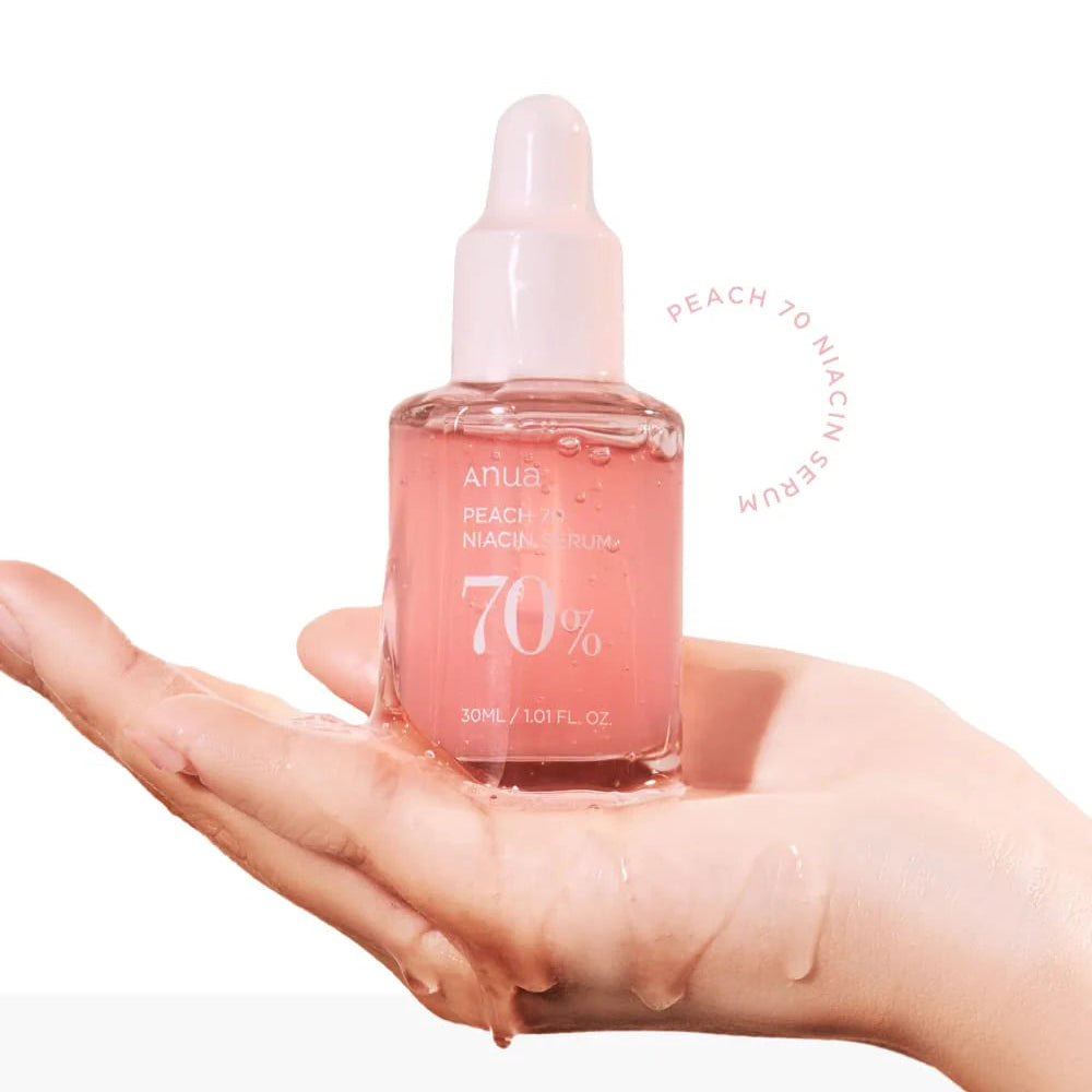 Anua - Peach 70% Niacinamide Serum - 30ml - Made in Korea