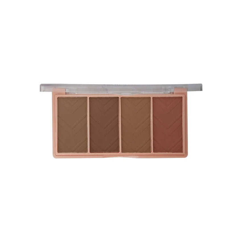 Aqua Color Line Bloom Blusher Glow & Contouring Kit