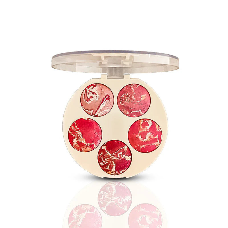 Aqua Color Line 5 in 1 Highlighter & Blush on Kit