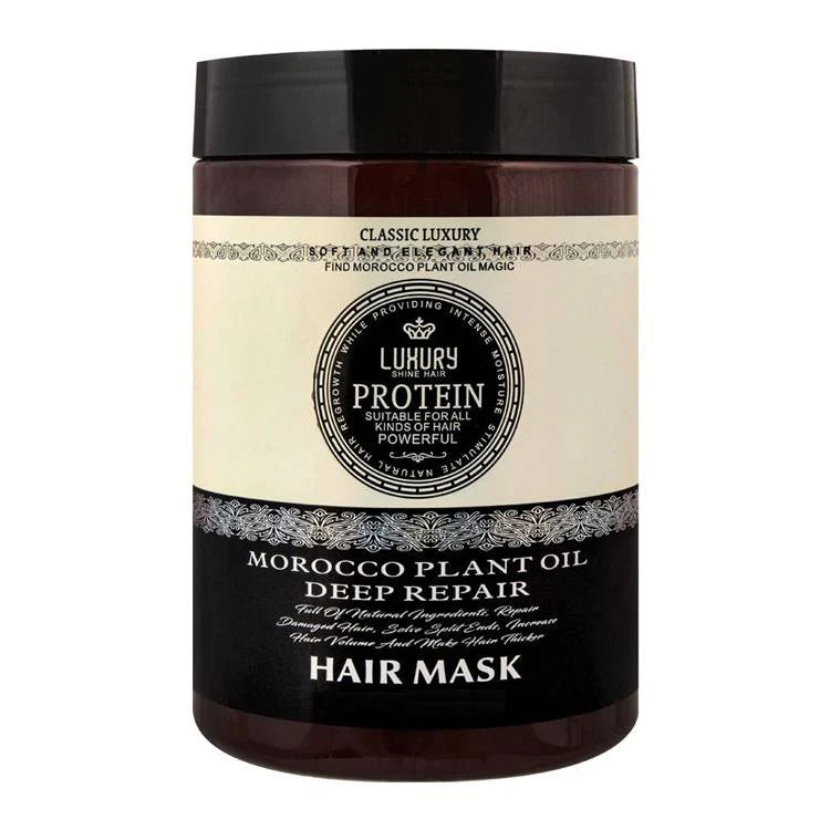 Argan Luxury Protein Morocco Plant Oil Deep Repair Hair Mask