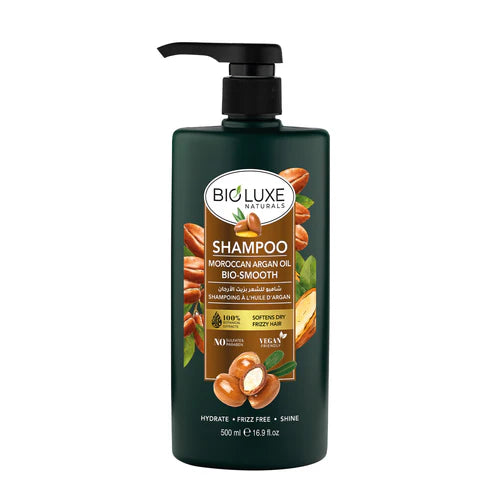Bioluxe Naturals Argan Oil Bio-Smooth Shampoo 500ml