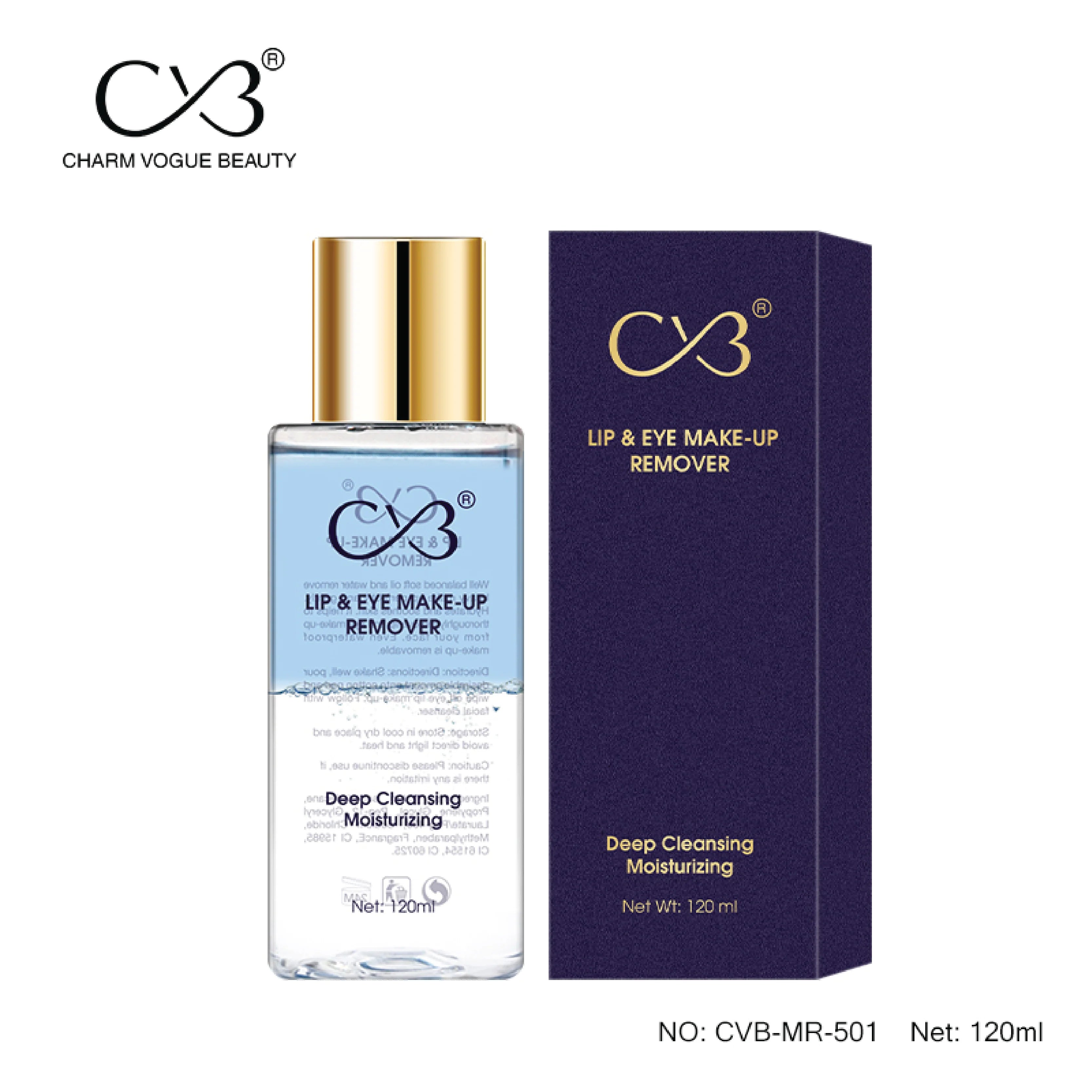 Cvb Lip & Eye Make-Up Remover _ 120ml