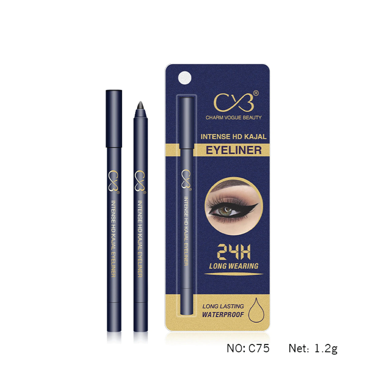 CVB Intense HD Kajal Eyeliner _ 1.2g