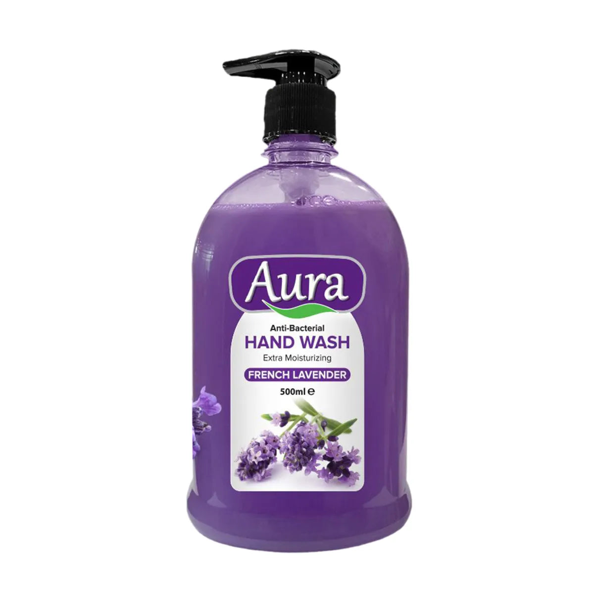Aura Anti-Bacterial Liquid Handwash French Lavender 500ML