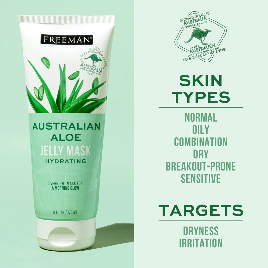Freeman Exotic Blends Hydrating Australian Aloe Jelly Mask 75ml
