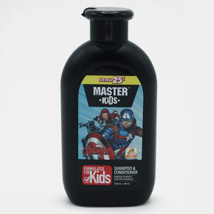 Master Kids Avenger Shampoo And Conditioner - 150ml