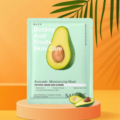 Sadoer Botany And Fruits Fresh AVACADO Hydrating Face Sheet Mask - 25g
