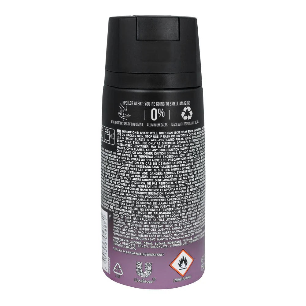 AXE Black Night – Black Caramel &amp; Vanilla Deodorant Body Spray (150ml)