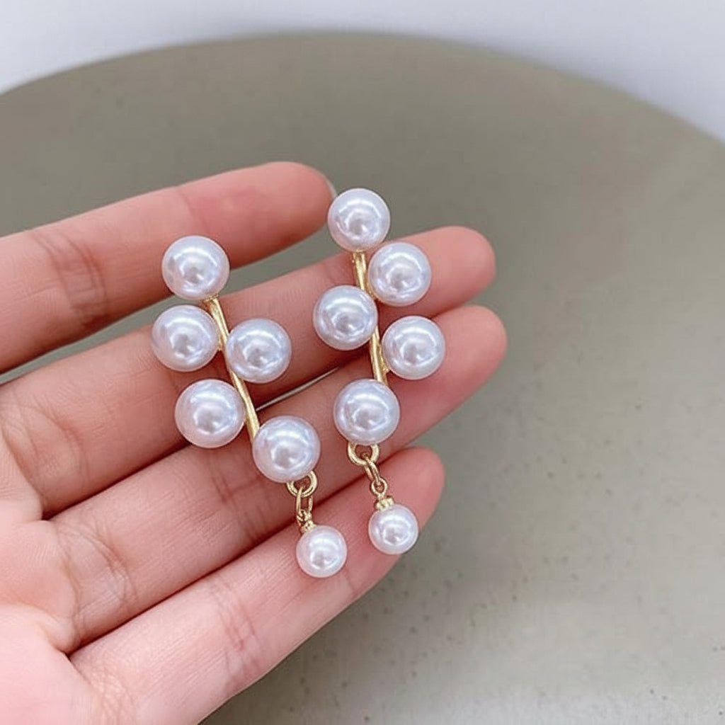 Korean style Pearl Earring  - Each
