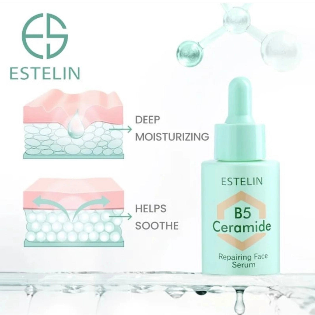 Estelin B5 Ceramide Repairing Face Serum - 30ml