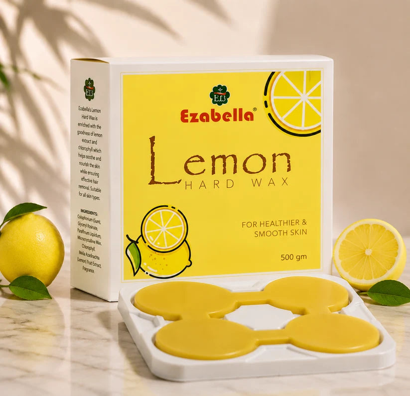 Ezabella Lemon Hard Wax Tray - 500g