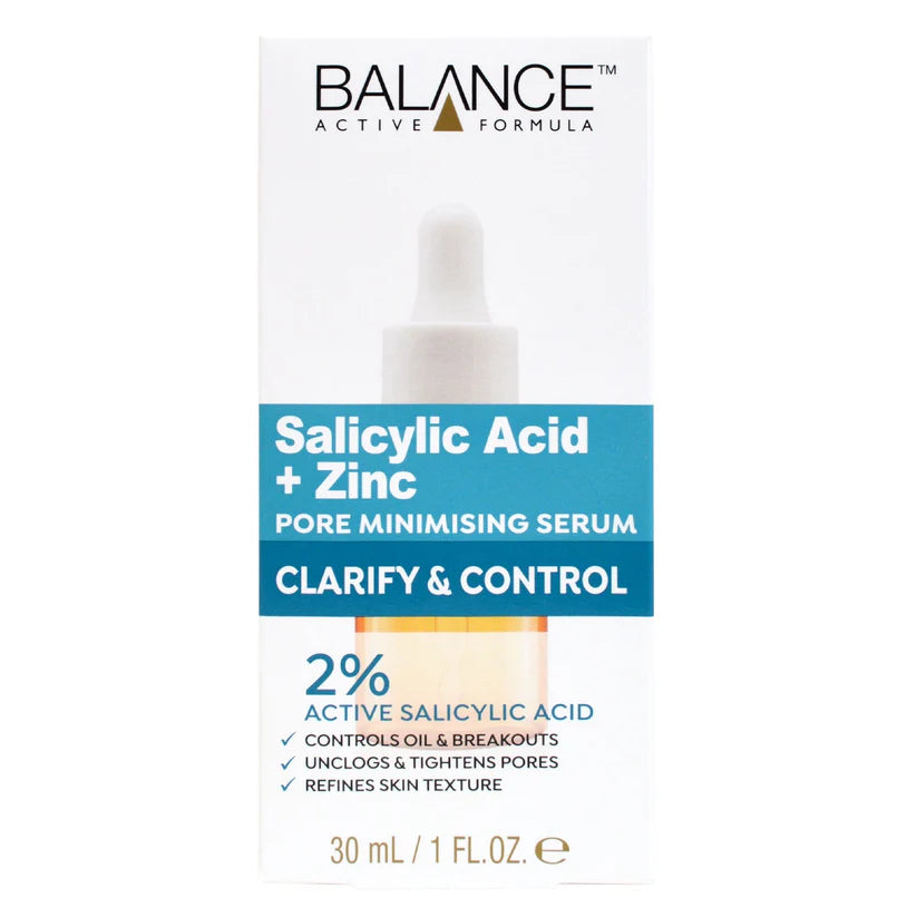 Balance Active Formula Salicylic Acid & Zinc Pore Minimising Serum - 30ml