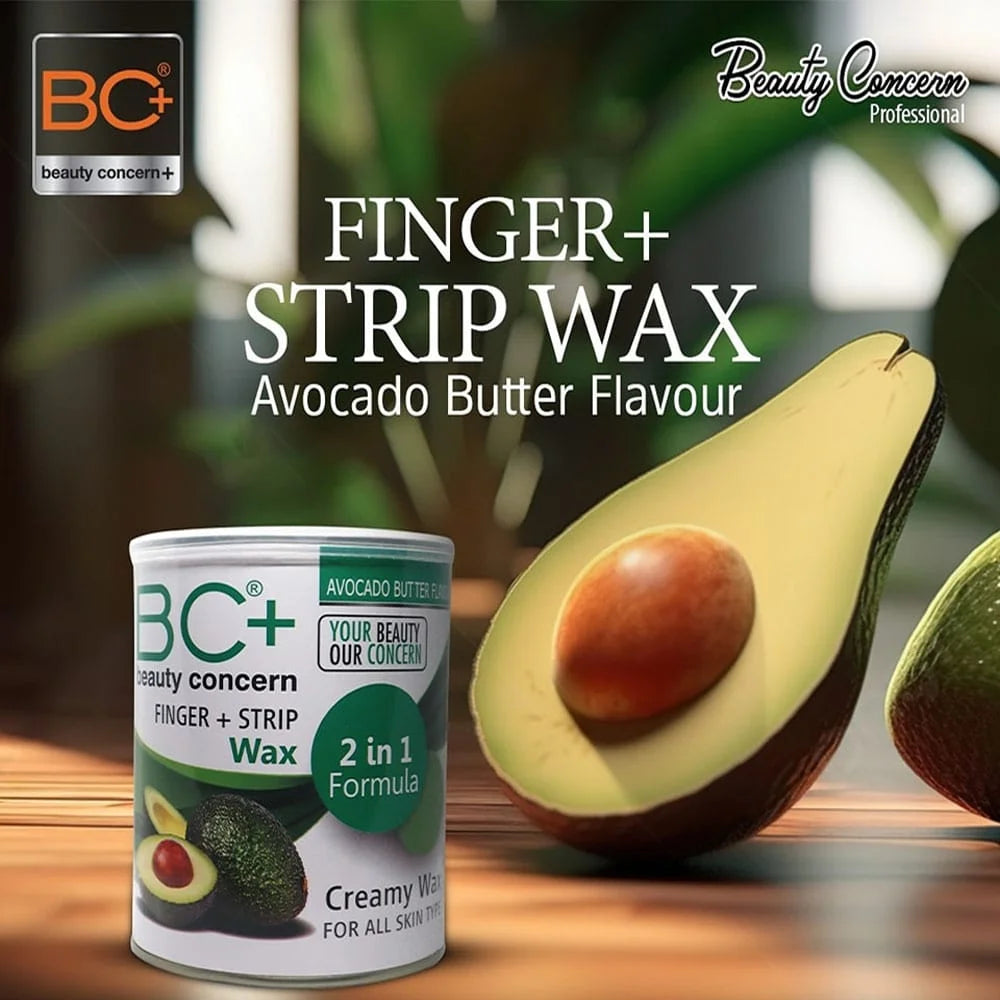 BC+ Beauty Concern Finger+ Strip Wax Avocado Extract