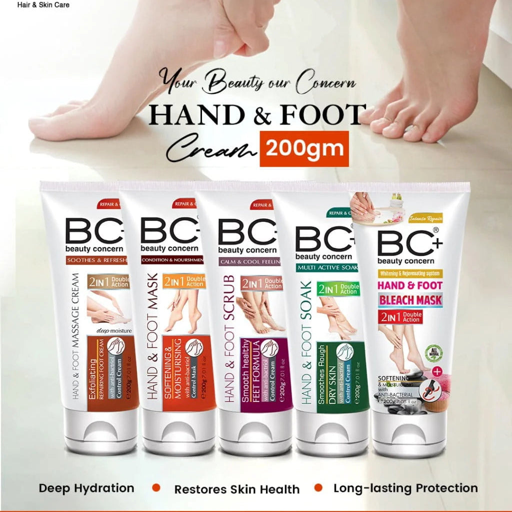 BC+ Beauty Concern Manicure & Pedicure Kit - 200ml - Pack of 5