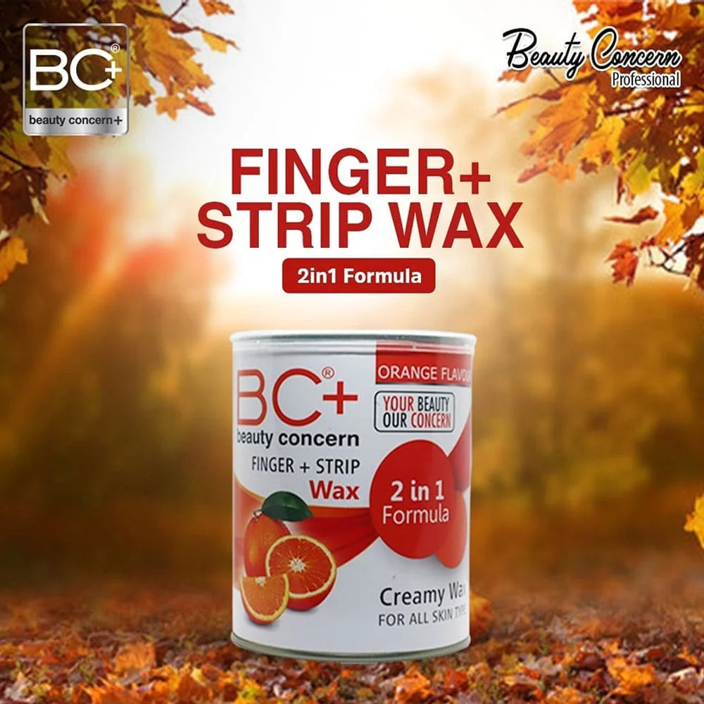 BC+ Beauty Concern Finger+ Strip Wax Orange Extract