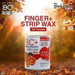 BC+ Beauty Concern Finger+ Strip Wax Orange Extract