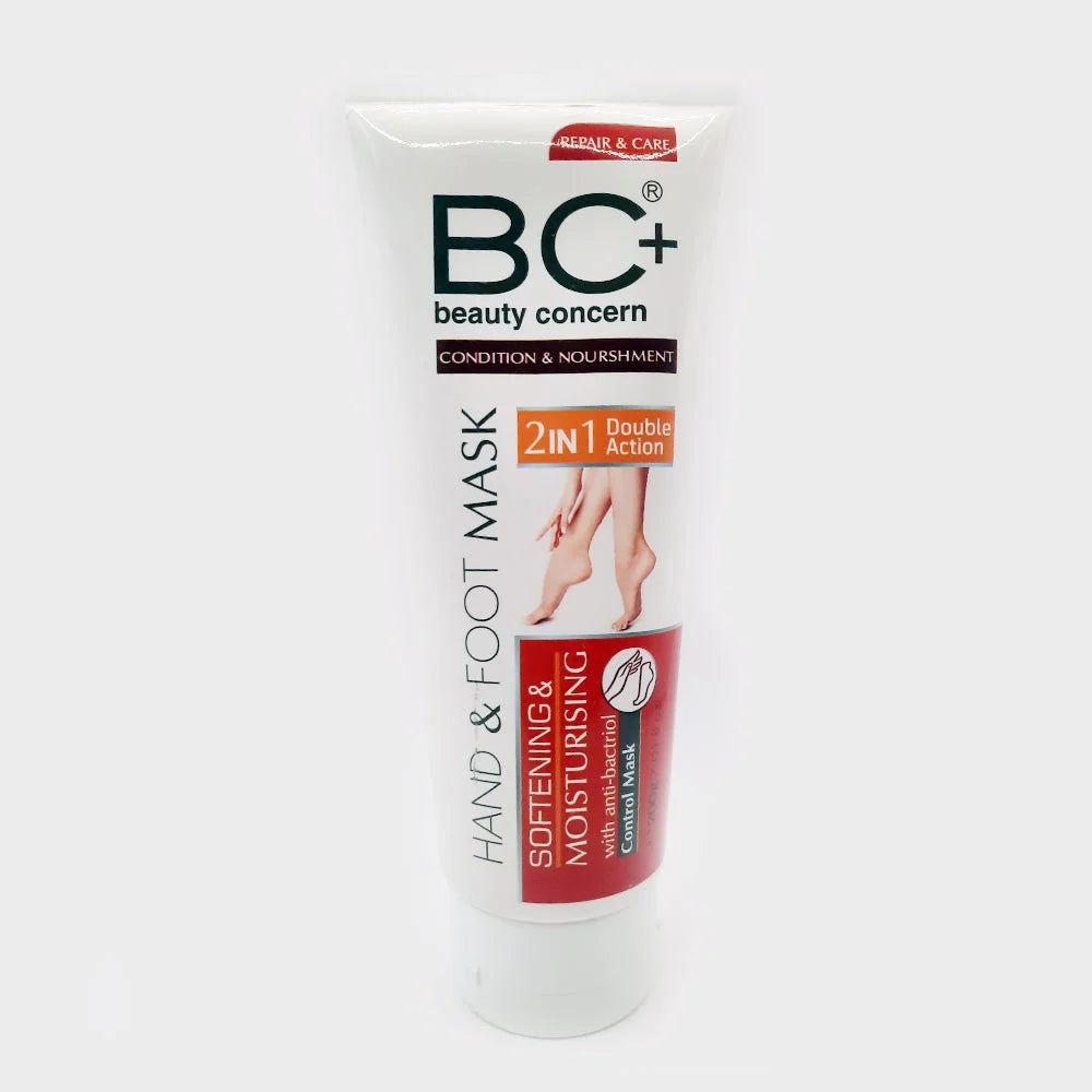 BC+ Hand & Foot 2 in 1 Double Action Mask - 200g