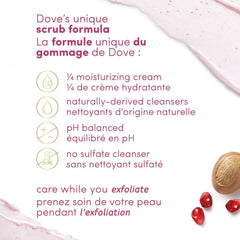 Dove Pomegranate Seeds & Shea Butter Body Scrub - 425g