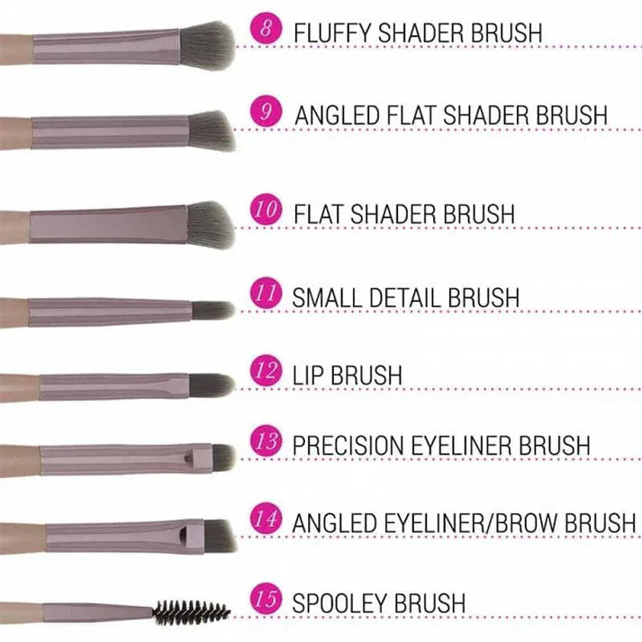 BH Cosmetics - 15 Piece Brush Set