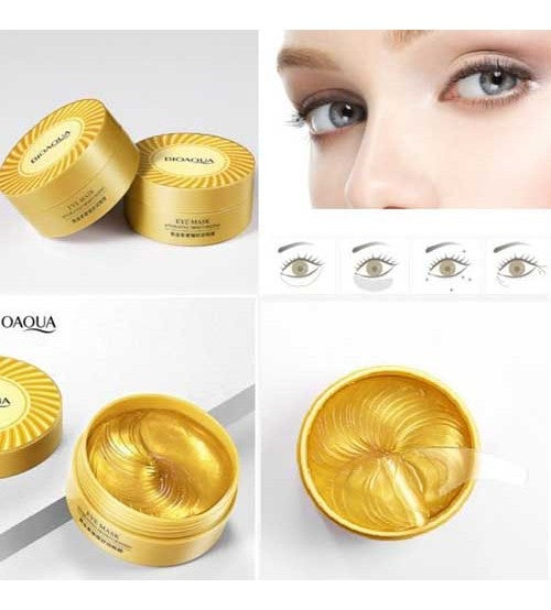 60pcs/bottle BIOAQUA Crystal Collagen Eye Mask