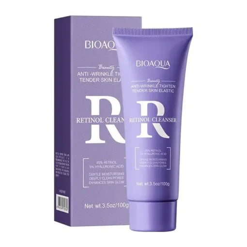 BIOAQUA Retinol Anti-wrinkle Tighten Tender Skin Elastic Cleanser - 100g