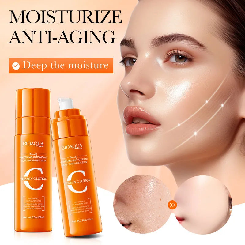 BIOAQUA Whitening Antioxidant Vitamin C Lotion - 80ml