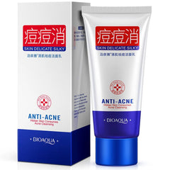 Bioaqua Anti‑Acne Pox Repair Pore Oil Control Anti‑Dirt Bubble Foam Face Wash Cleanser - 100g
