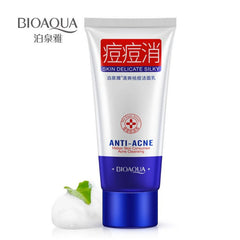 Bioaqua Anti‑Acne Pox Repair Pore Oil Control Anti‑Dirt Bubble Foam Face Wash Cleanser - 100g
