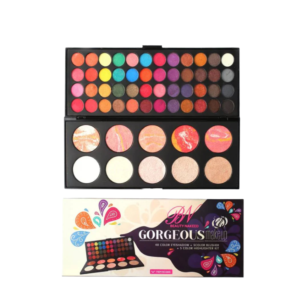 BN Beauty Nakeed Gorgeous 58 Shades Eyeshadow Palette