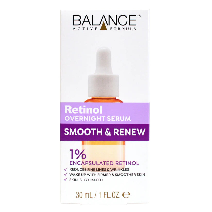 Balance Active Formula Retinol Overnight Serum - 30ml