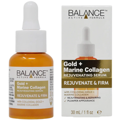 Balance Active Formula  Gold + Marine Collagen Rejuvenating Serum - 30ml
