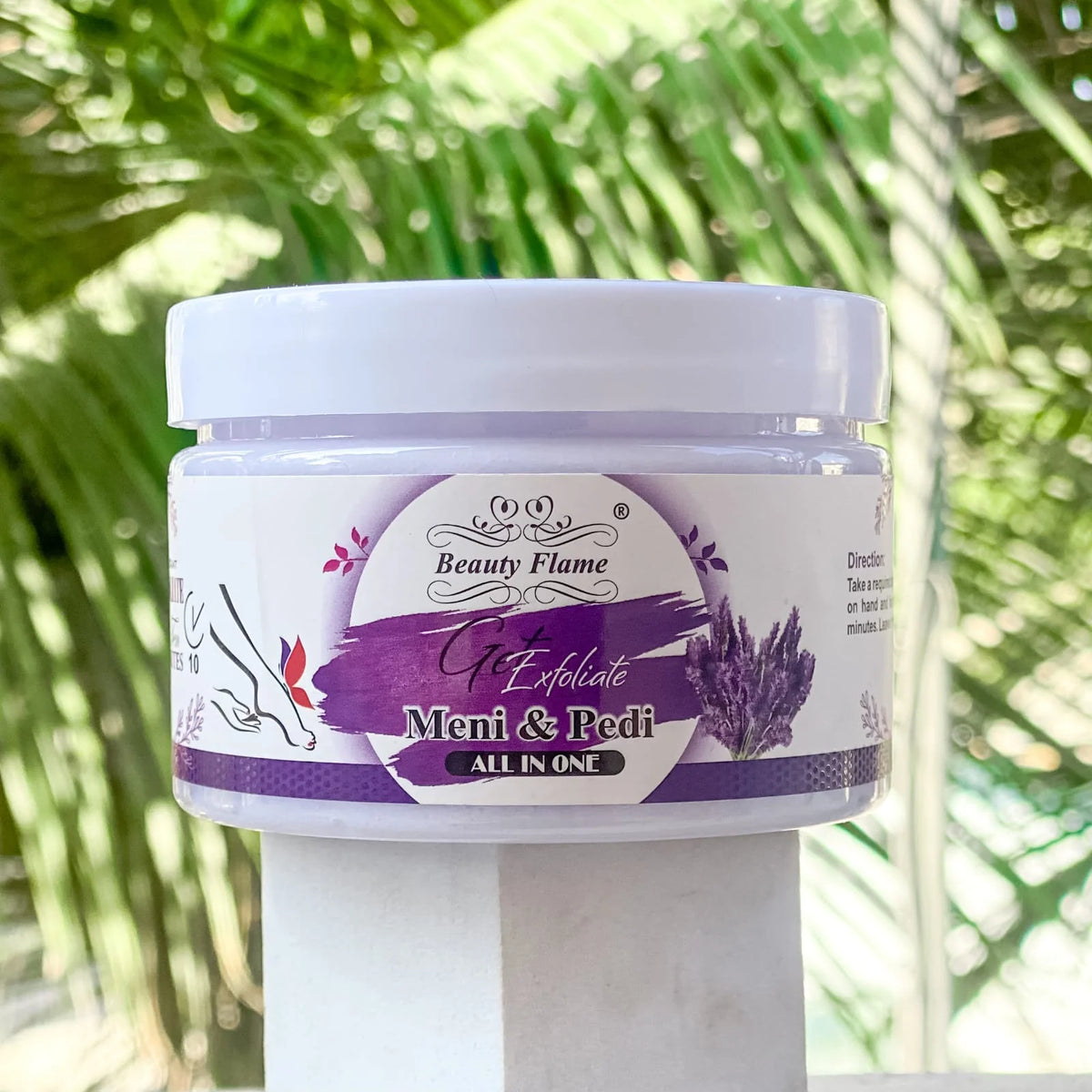 Beauty Flame Gat Exfoliate Mani And Padi All In One 250gm