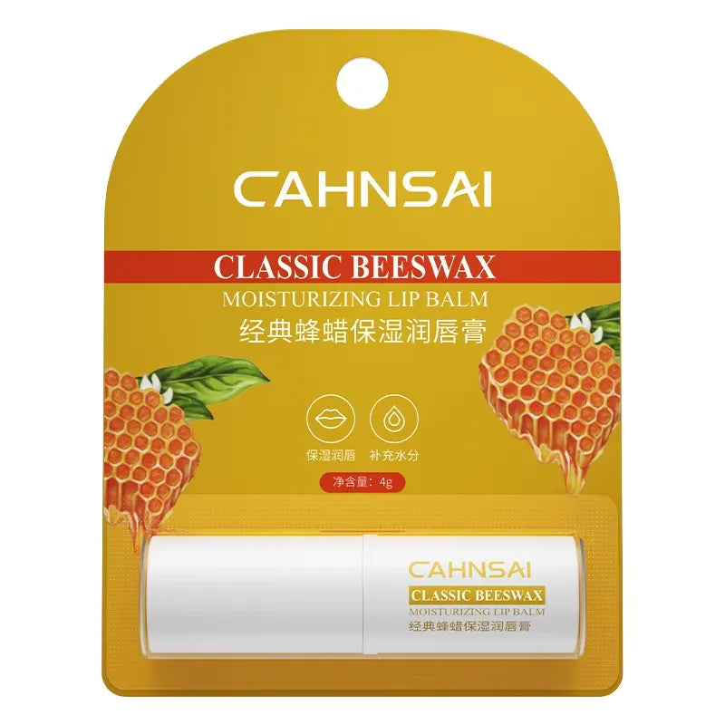 CAHNSAI Classic Beeswax Moisturizing Lip Balm - 4g
