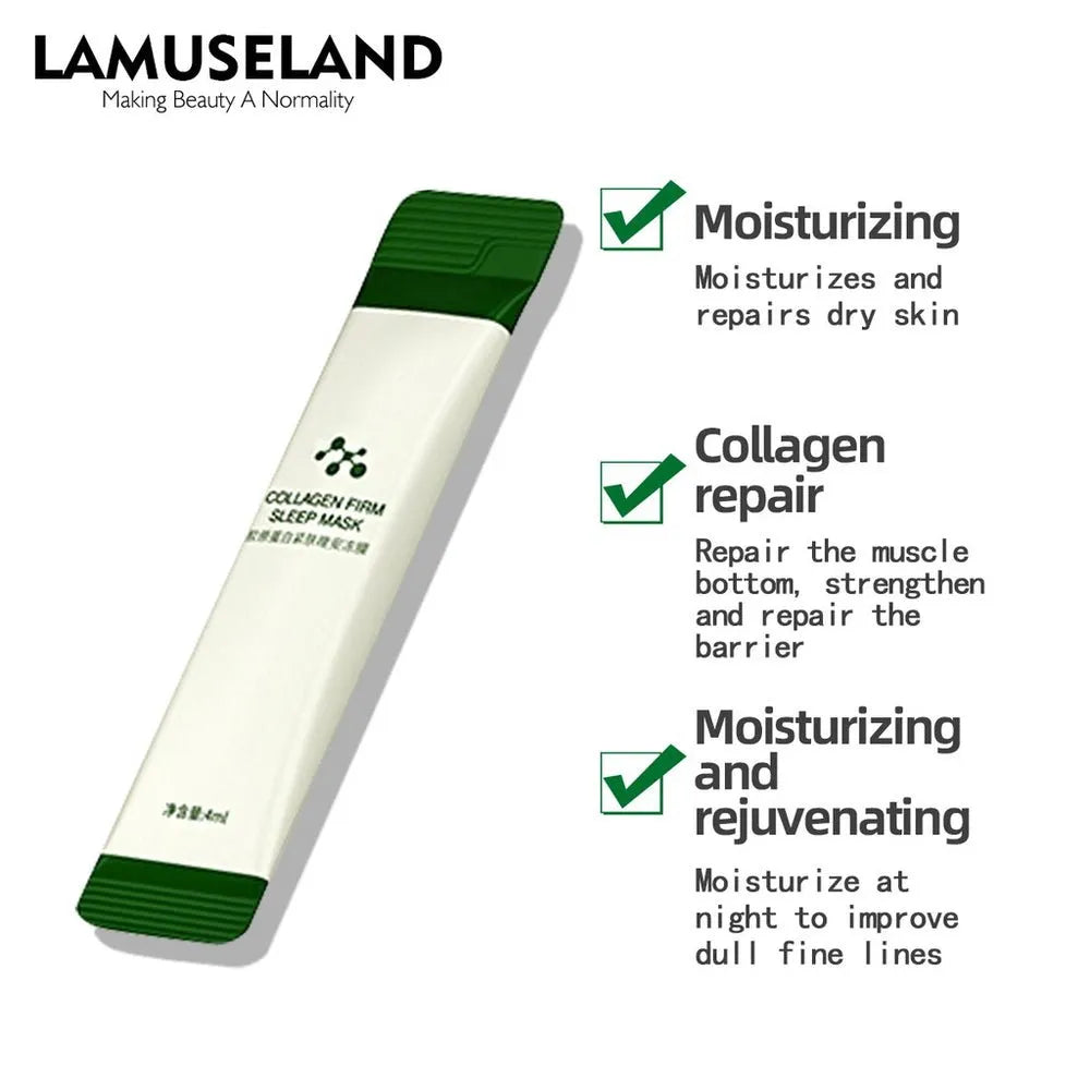 Bioaqua - Collagen Firming Good Night Mask - 20Pcs