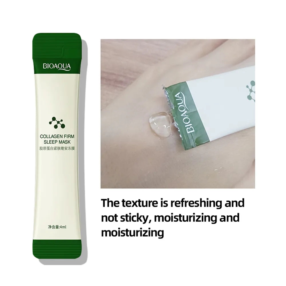 Bioaqua - Collagen Firming Good Night Mask - 20Pcs