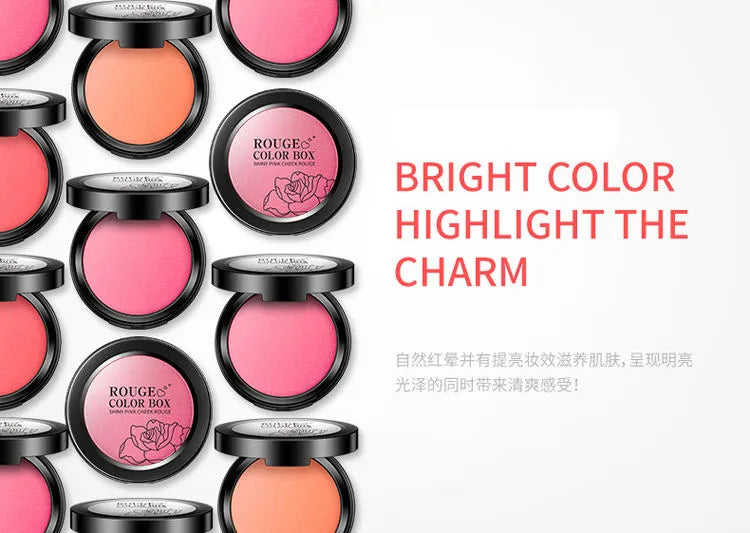 Bioaqua Moisturizing Face Cheek Blusher