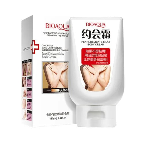 Bioaqua Pearl Delicate Silky Body Cream 180g