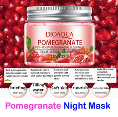 Bioaqua Pomegranate Mineral Sleep Mask - 120g