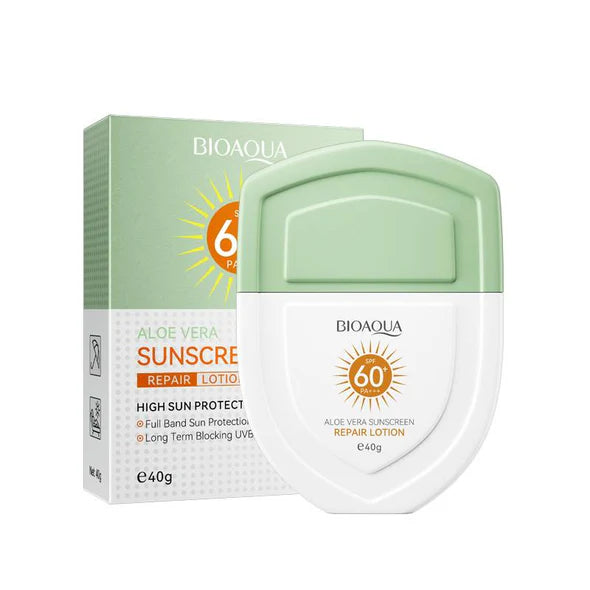 Bioaqua Spf60+ Pa+++ Aloe Vera Sunscreen Repair Lotion - 40g