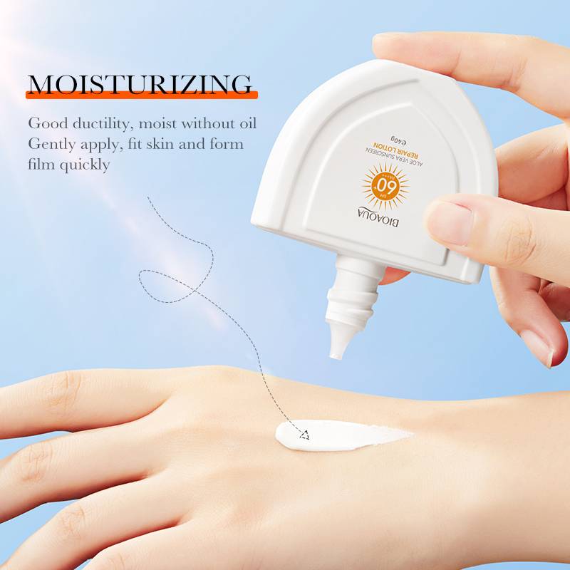 Bioaqua Spf60+ Pa+++ Aloe Vera Sunscreen Repair Lotion - 40g