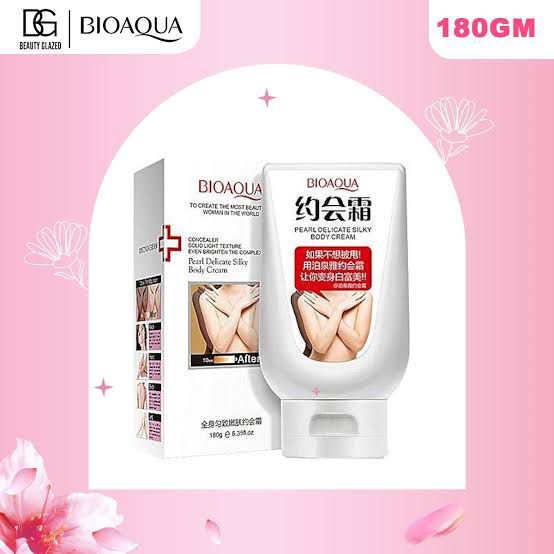 Bioaqua Pearl Delicate Silky Body Cream 180g