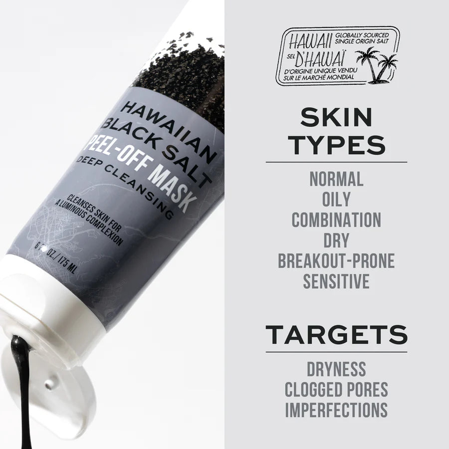 Freeman Exotic Blends Hawaiian Black Salt Peel Off Mask 75ml