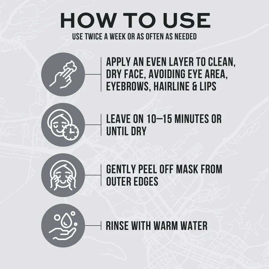 Freeman Exotic Blends Hawaiian Black Salt Peel Off Mask 75ml