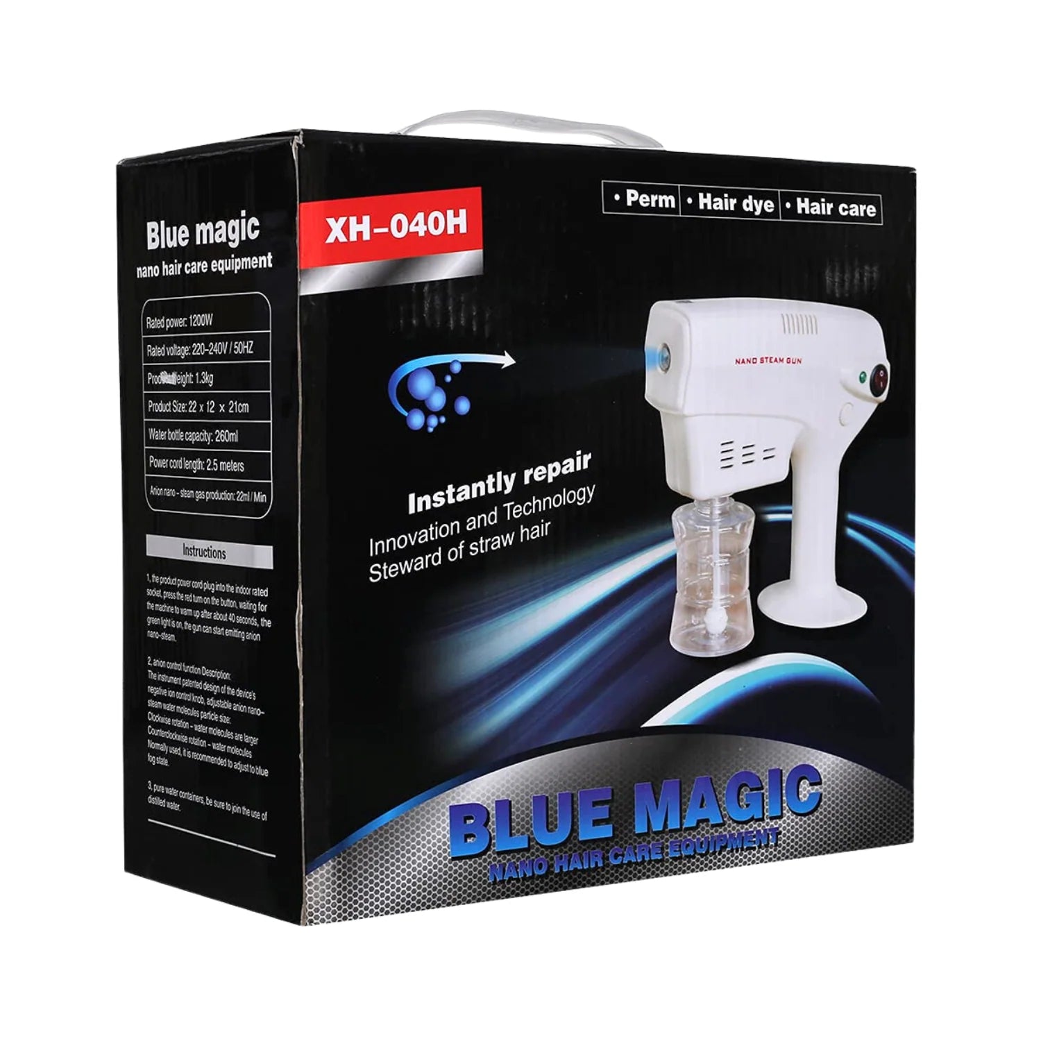 Blue Magic Nano Hair Care Equipment - model XH-040H