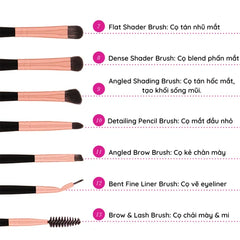 BH Cosmetics Signature Rose Gold - 13 Piece Brush Set