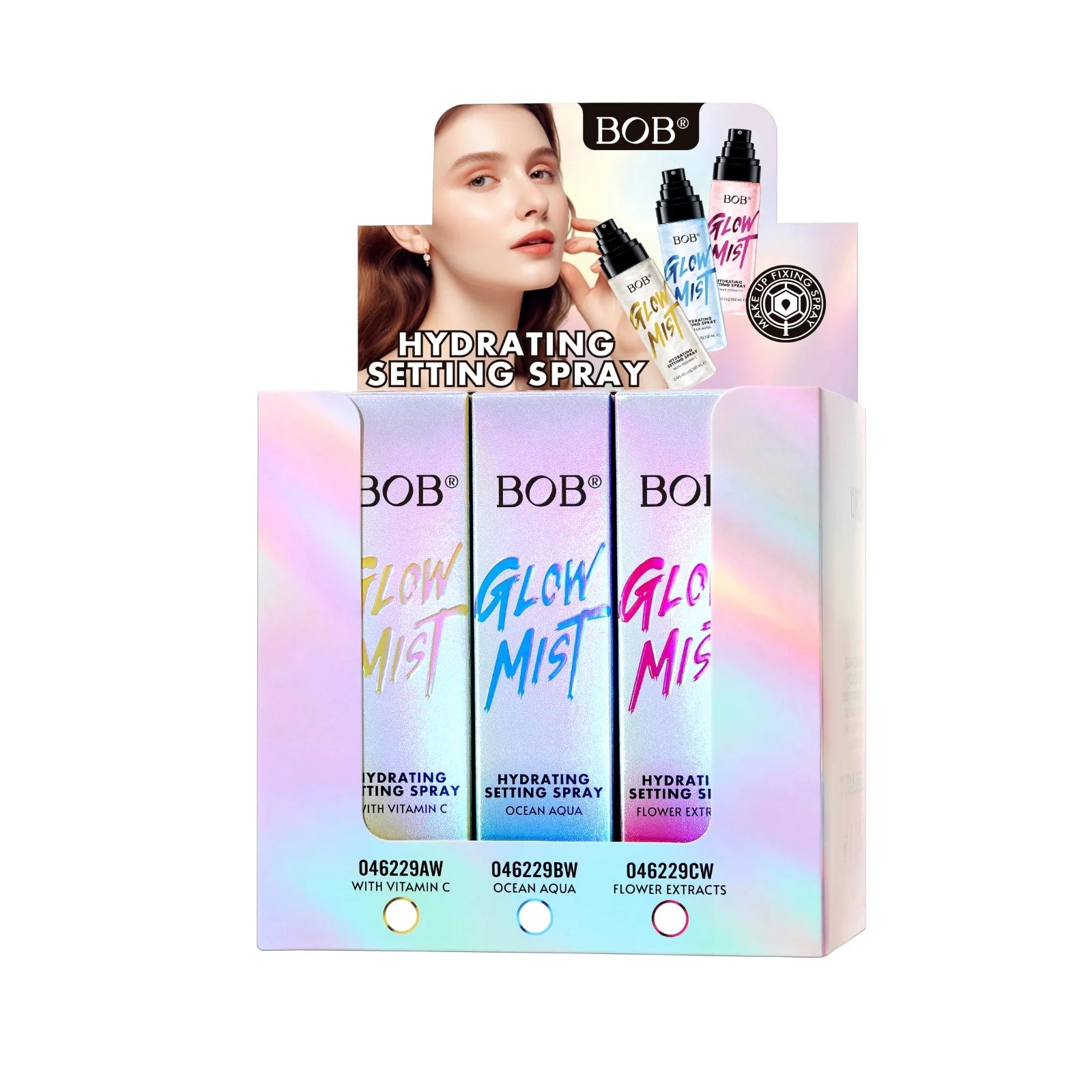 Bob Glow Mist Hydrating Setting Spray Makeup Setting Spray  - 100ml