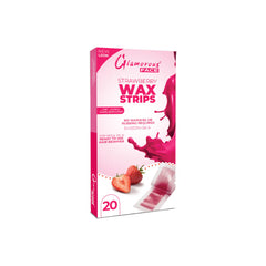 Glamorous Face Body Wax Strips 4 Flavors