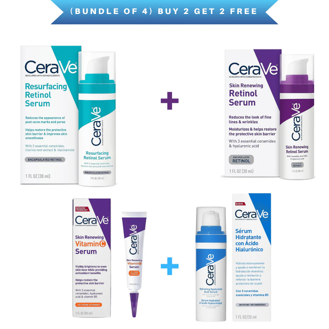 Cerave (Bundle of 4) Cerave Serums