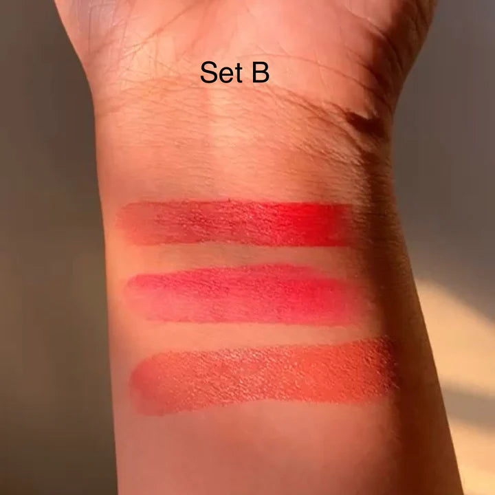 Kevin & Coco Matte Lipstick Set ( 3 Pcs )