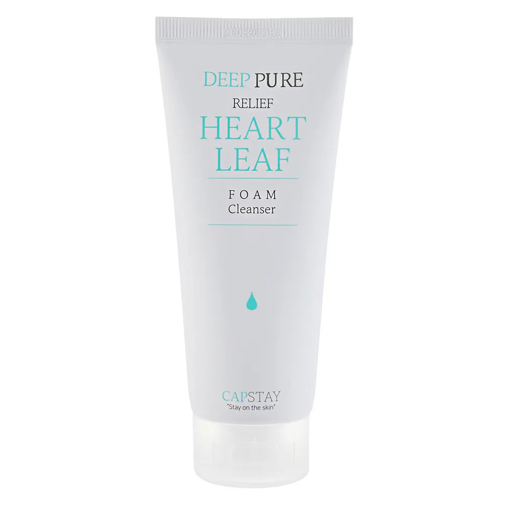 CAPSTAY Heartleaf Deep Cleansing Facial Cleanser with Hyaluronic Acid 150ml Made in Korea